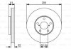 Тормозной диск LEXUS GS300/GS430/SC430 F'3,0-4,3'97-10 - кратн. 1 шт BOSCH 0986479R20 (фото 1)