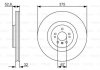 Диск тормозной BOSCH 0986479R31 (фото 2)