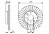 Тормозной диск BOSCH 0986479S90 (фото 2)