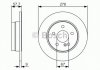 Тормозной диск BOSCH 0986479S96 (фото 1)