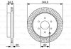 Тормозной диск NISSAN/INFINITI Patrol/QX56/QX80 R'5,610>> BOSCH 0986479W46 (фото 1)