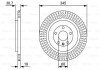 Диск гальмiвний заднiй BOSCH 0986479W54 (фото 1)