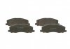 Комплект тормозных колодок, дисковый тормоз BOSCH 0 986 494 298 (фото 2)