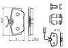 Гальмівні колодки, дискові BOSCH 0986494529 (фото 14)