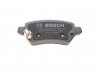 Комплект тормозных колодок, дисковый тормоз BOSCH 0 986 494 654 (фото 3)