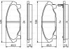 Гальмівні колодки, дискові BOSCH 0986494853 (фото 7)
