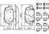 Гальмівні колодки, дискові BOSCH 0986494935 (фото 1)