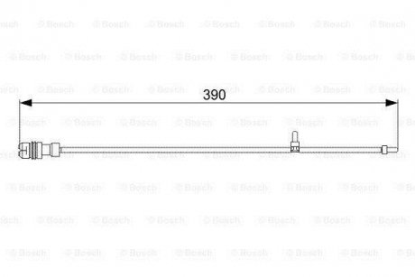 Датчик зносу гальмівних колодок BOSCH 1987473041 (фото 1)