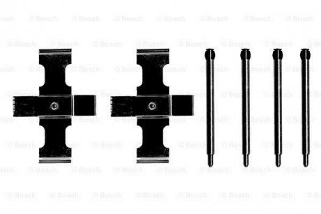 Гальмівні колодки (монтажний набір) BOSCH 1987474066