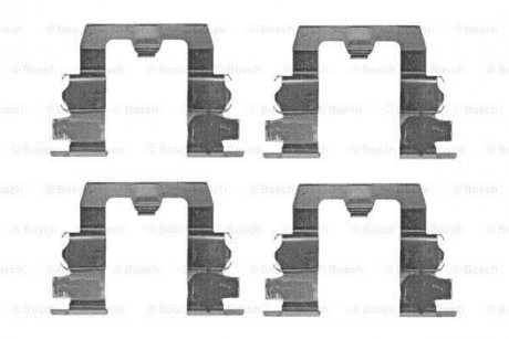 Гальмівні колодки (монтажний набір) BOSCH 1987474153