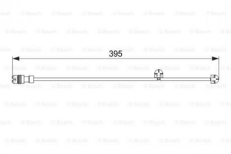 Сигнализатор, износ тормозных колодок BOSCH 1 987 474 559 (фото 1)