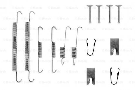 КМП бар.колодок TOYOTA Avensis \'\'1,6-2,0 \'\'97-03 BOSCH 1987475261