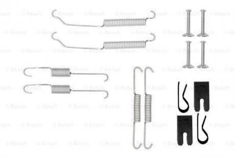Монтажный набор тормозных колодок BOSCH 1987475332