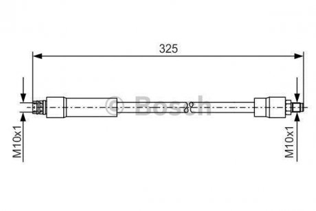 Шланг тормозной BOSCH 1987476082
