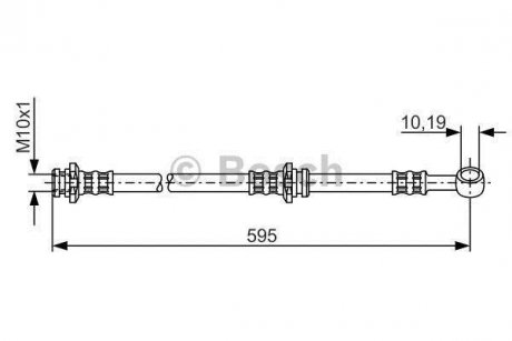 Шланг тормозной BOSCH 1987476131