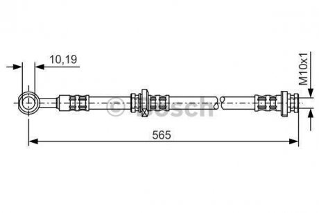 Шланг тормозной BOSCH 1987476133