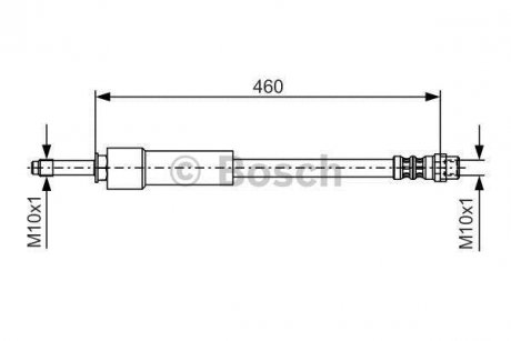 Шланг тормозной BOSCH 1987476297