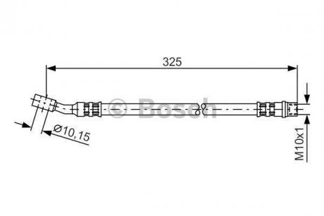 Шланг тормозной BOSCH 1987476394