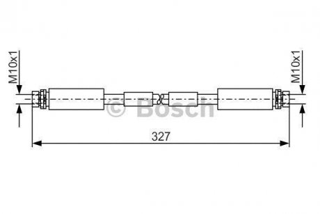 Тормозной шланг BOSCH 1987476856 (фото 1)