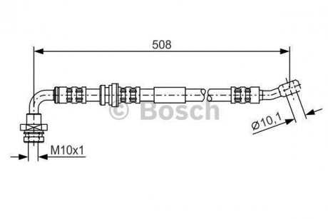 Шланг тормозной BOSCH 1987476932