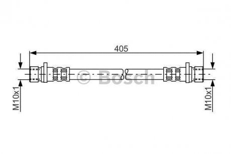 Шланг тормозной BOSCH 1987476980