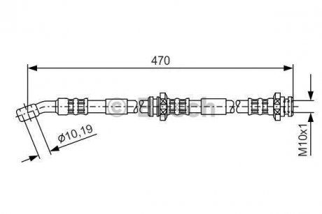 Шланг тормозной BOSCH 1987481149