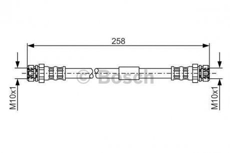 Тормозний шланг BOSCH 1 987 481 369