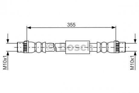 Шлангопровід BOSCH 1987481665