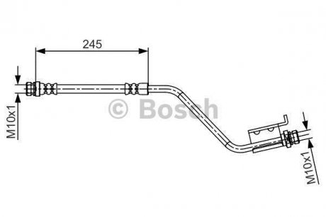 Тормозной шланг BOSCH 1987481717