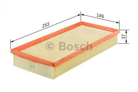 Фільтр повітряний BOSCH F026400045