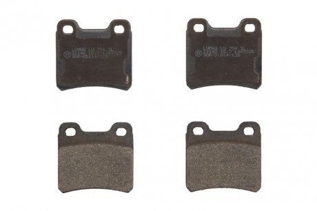 Тормозные колодки, дисковые. BRECK 211400070400