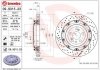 Диск тормозной SL R230 65 AMG /perforowana,2-elementowa/ BREMBO 09931523 (фото 1)