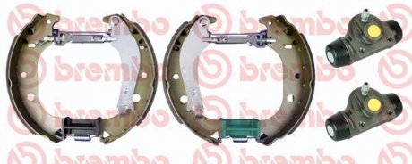 Барабанний гальмівний механізм BREMBO K23 059 (фото 1)