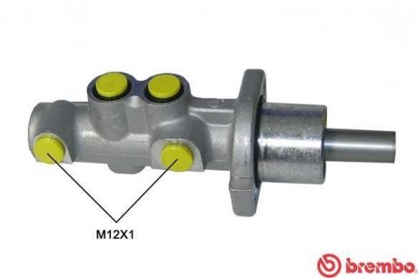 Головний гальмівний циліндр BREMBO M61 021