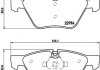 Гальмівні колодки, тюнінг BREMBO P06036X (фото 2)