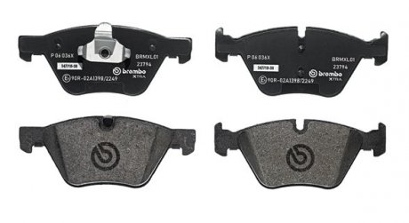 Тормозные колодки, тюнинг BREMBO P06036X