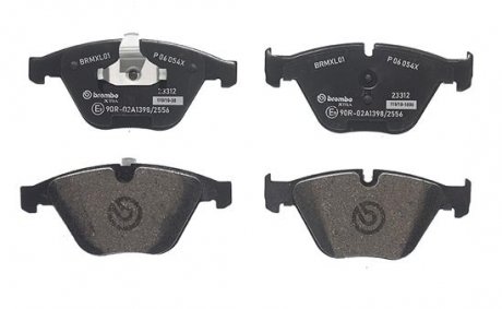 ГАЛЬМІВНІ КОЛОДКИ ДИСКОВІ BREMBO P06 054X