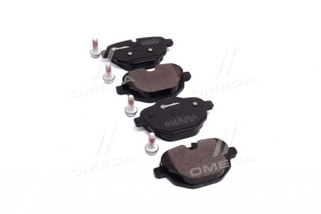 Колодки тормозные дисковые задние, комплект BREMBO P06064