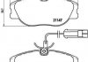 Тормозные колодки, дисковый тормоз (набор) BREMBO P23066 (фото 1)