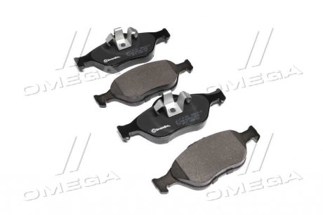 Колодка гальм. диск. FORD FIESTA, FUSION, MAZDA 2 передн. BREMBO P 24 055