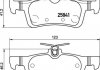 Комплект гальмівних колодок з 4 шт. дисків BREMBO P24204 (фото 1)