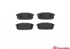 Тормозные колодки, дисковый тормоз (набор) BREMBO P30023 (фото 2)