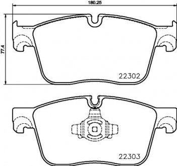 Тормозные колодки.) BREMBO P36031