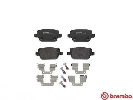 Тормозные колодки, дисковый тормоз (набор) BREMBO P44017