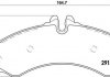 Гальмівні колодки дискові P 50 028 BREMBO P50028 (фото 1)