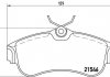 Гальмівні колодки, дискове гальмо (набір) BREMBO P56022 (фото 1)