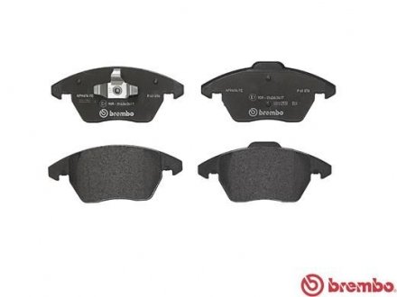 Тормозные колодки, дисковый тормоз (набор) BREMBO P61076