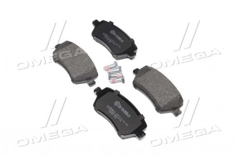 Колодка гальм. диск. NISSAN MICRA (K12), NOTE (E11) передн. BREMBO P 68 033