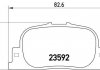 Гальмівні колодки, дискове гальмо (набір) BREMBO P83063 (фото 1)