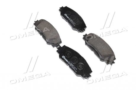 Колодка тормозов. диск. TOYOTA AURIS, RAV 4 передн. (выр-во) BREMBO P 83 082